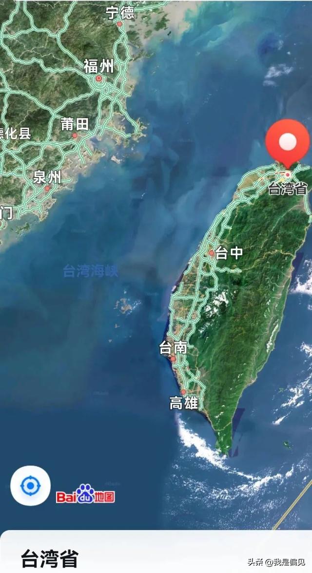 百度地图被搜崩，眼熟的台湾省地名，是怎么来的？感谢一个人