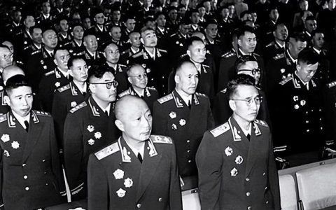 国民党起义将领55年授衔名单（中国1955年授衔名单）