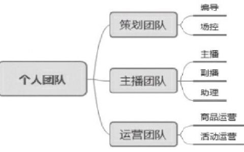 做主播需要的团队有哪些，完整的直播团队有哪些人员？